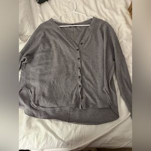 Out from under Urban Outfitters lightweight grey sweater
